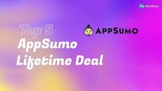 5 Best AppSumo Lifetime Deals  Lifetime Software deals  AppSumo Deals