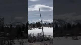 Snow covered mountains #viral #shorts #youtubeshorts