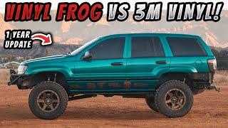 Should Your Wrap Your Offroad Vehicle?  Vinyl Frog 1 Year Update