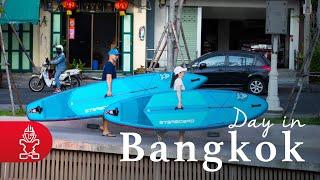 Exploring Bangkok on the Deluxe Lite Paddleboard