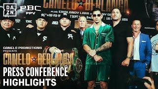 PRESS CONFERENCE HIGHLIGHTS  Canelo Alvarez vs. Edgar Berlanga