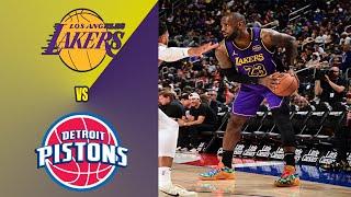 Lakers vs Pistons  Lakers Highlights  November 4th 2024