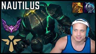  Tyler1 THE GRIND DONT STOP  Nautilus Support Gameplay  Support Challenge  Season 12 ᴴᴰ