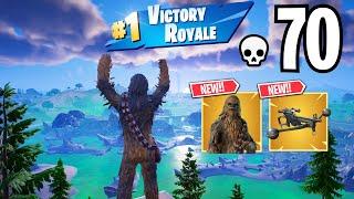 70 Elimination CHEWBACCA STAR WARS Solo Squads WINS Full Gameplay FORTNITE CHAPTER 5 SEASON 2