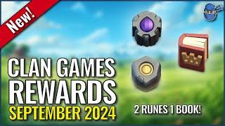 Clan Games Rewards - September 2024  Clash of Clans