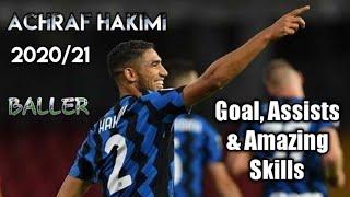 Achraf Hakimi ● 202021 ● Inter Debut ● 1st Goal for Inter  Assists & Skills ● Baller 