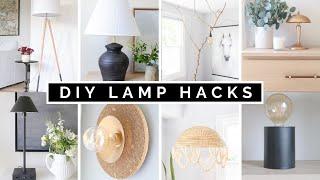 TOP TEN DIY LAMP IDEAS  DIY IKEA HACK  DIY THRIFT FLIP LAMPS