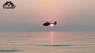 RC Era C190 Airbus EC145 Helicopter Beach Sunset Short Flight