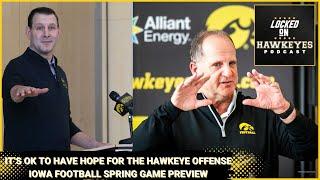 Iowa Football Coordinators speak & Open Spring Game practice preview