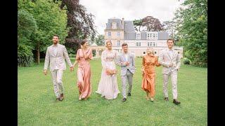 Colorful Wedding - Château la Chenevière Normandy France