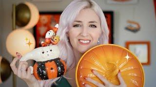 ASMR Tingly Halloween Decor Haul  soft spoken