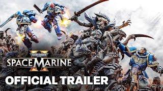 Warhammer 40k Space Marine 2 - Official PvE Co-Op Mode Gameplay Reveal Trailer  Skulls 2024