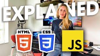 What is HTML CSS and JavaScript?