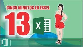 CINCO MINUTOS  EN EXCEL  13 REEMPLAZAR DATOS