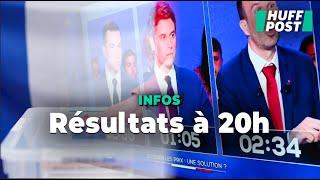 Élections législatives 2024  les résultats à 20 heures