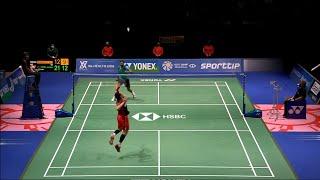 Jonatan Christie vs Prannoy HS  Shuttle Amazing