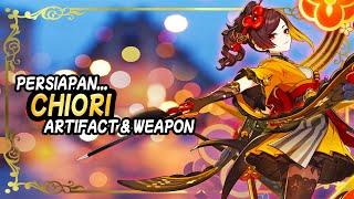 Chiori Pre-Build Artefact & Weapon 〓 Genshin Impact