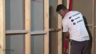 Installing Gyprock plasterboard - Plasterboard walls and ceilings