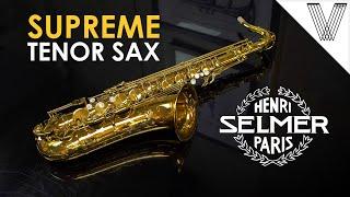 Edmar Colón tries the Selmer Supreme Tenor