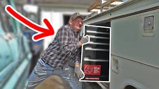 Stuffing a Toolbox Into the Service Truck