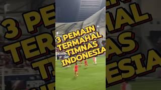 Pemain Timnas Indonesia dengan harga termahal #shrots