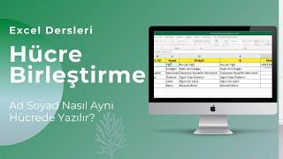 Excel Hücre Birleştirme Metnibirlestir - Birleştirme - &