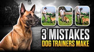 3 MISTAKES Dog Trainers Make and How to AVOID Them   #1 Stay to Recall - Dog Training Videos