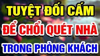 Chổi Quét Nhà Để Không Đúng Chỗ Dễ Quét Bay Tài Lộc  THHT