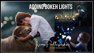Adding bokeh to a photo- Lightroom and Photoshop trick