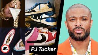NBA’s PJ Tucker Shows Off His Air Jordan Sneakers and Designer Pieces  Curated  Esquire