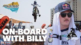 Billy Bolts Minus 400 Extreme Desert Race Second Place POV Footage 