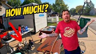 he DIDNT KNOW what these were WORTH at this YARD SALE