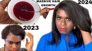 HAIR GROWTH TONIC 2024 HAIR GROWTH RECIPE with only 3 NATURAL INGREDIENTS for EXTREME HAIR GROWTH