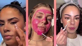 Natural makeup tutorial 2023  makeup routine tiktok compilation