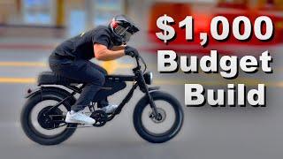 Best $1000 Amazon E-Bike Build +50mph  Yadea Trooper01