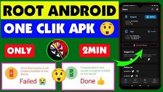 2 Min Root Any Android  Magisk Big New Update 2024  No Pc Kingroot  Magisk 26.3 Github Mtkeasysu