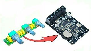 DIY Bluetooth speaker XY-P15W tonecontrol MOD