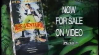 Ace Venture 2 - When Nature Calls - VHS Release Trailer Commercial 1996