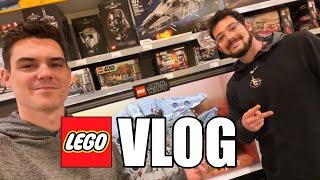 EPIC LEGO STORE with RETIRED SETS Patriots @ Colts MandR Vlog