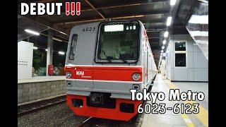 Dinas Perdana Setelah 1 Taun Mangkrak DEBUT TOKYO METRO 6023-6123F 