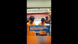 Komplotan Curanmor Sewa Apartemen di Surabaya untuk Simpan Motor Curian
