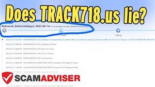 Is Track718.us tracking platform legit or scam? What if you haven’t received your package?