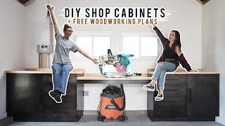 DIY EASY SHOP CABINETS WITH WOODSHOP DIARIES