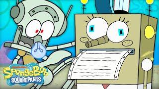 If SpongeBob & Squidward Were Robots   Welcome to Binary Bottom  SpongeBob
