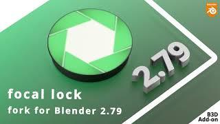 Focal Lock add-on for Blender 2 79