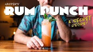 Jaspers RUM PUNCH - a bold and boozy secret concoction from Jamaica
