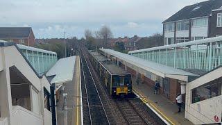 Tyne and Wear Metro - Metrocars 40504023 arriving at West Monkseaton 07042022