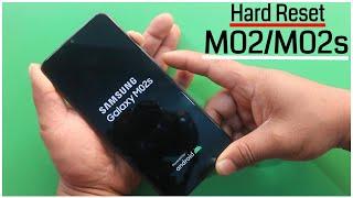 How To Hard Reset Samsung M02M02s Remove Screen Lock  PatternPinPassword Without computer 2021