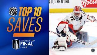 Top 10 Saves from the 2024 Stanley Cup Final