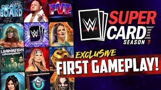 WWE SuperCard Season 7 - EXCLUSIVE FIRST GAMEPLAY Everything You Need to Know